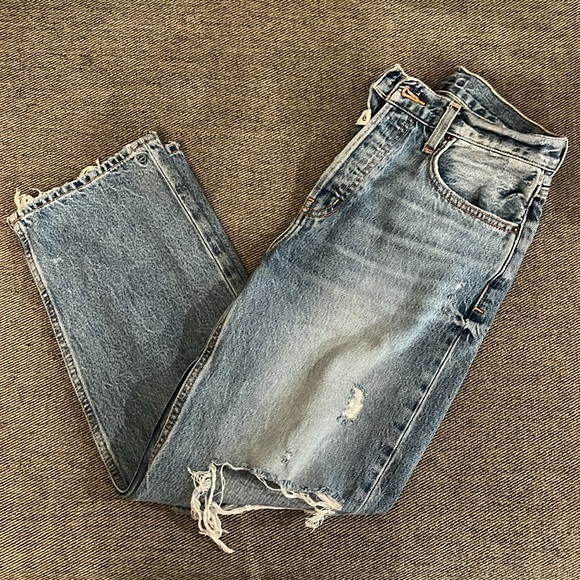 Ética Distressed Blue Jeans - Tyler Vintage Straight cut - Picture 2 of 15